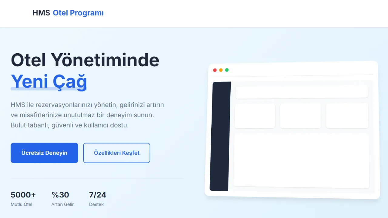Otel Yönetiminde PMS Yazılımı ile Güçlenen Süreçler