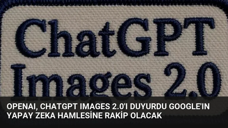 OpenAI, ChatGPT Images 2.0’ı Duyurdu Google’ın Yapay Zeka Hamlesine Rakip Olacak
