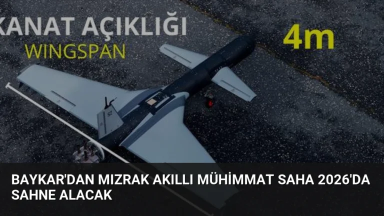 Baykar’dan Mızrak Akıllı Mühimmat SAHA 2026’da Sahne Alacak