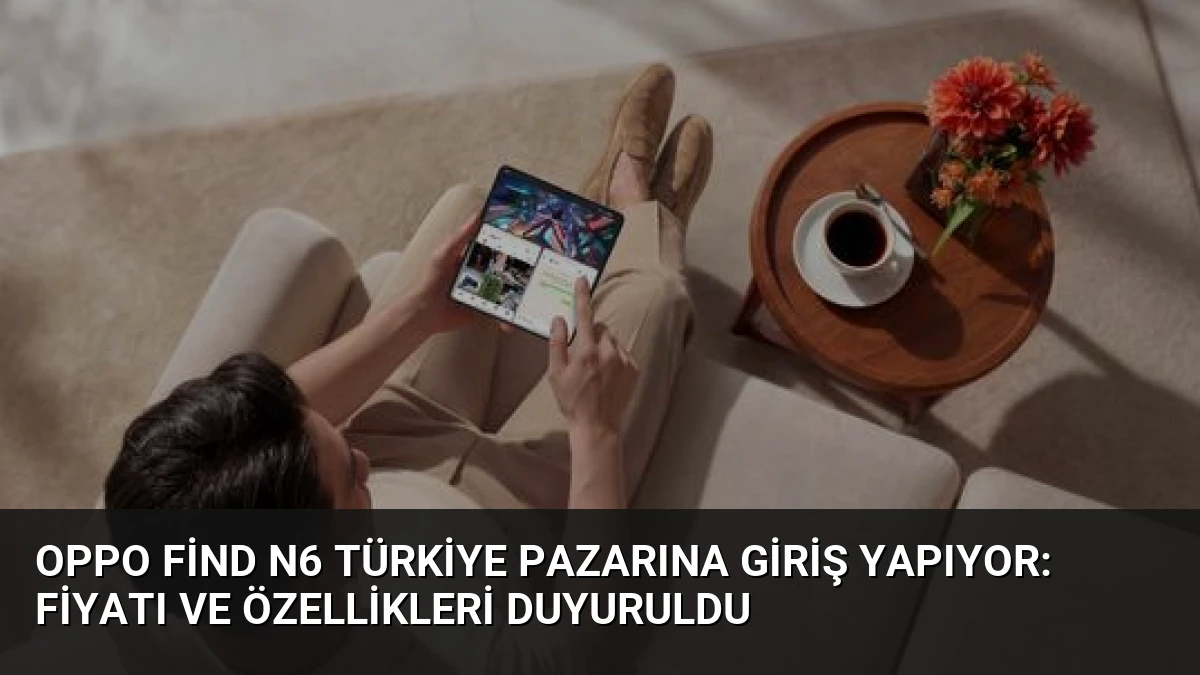 OPPO Find N6 Türkiye Pazarına Giriş Yapıyor: Fiyatı ve Özellikleri Duyuruldu