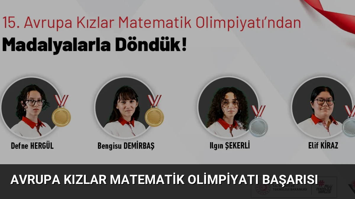 Avrupa Kızlar Matematik Olimpiyatı Başarısı