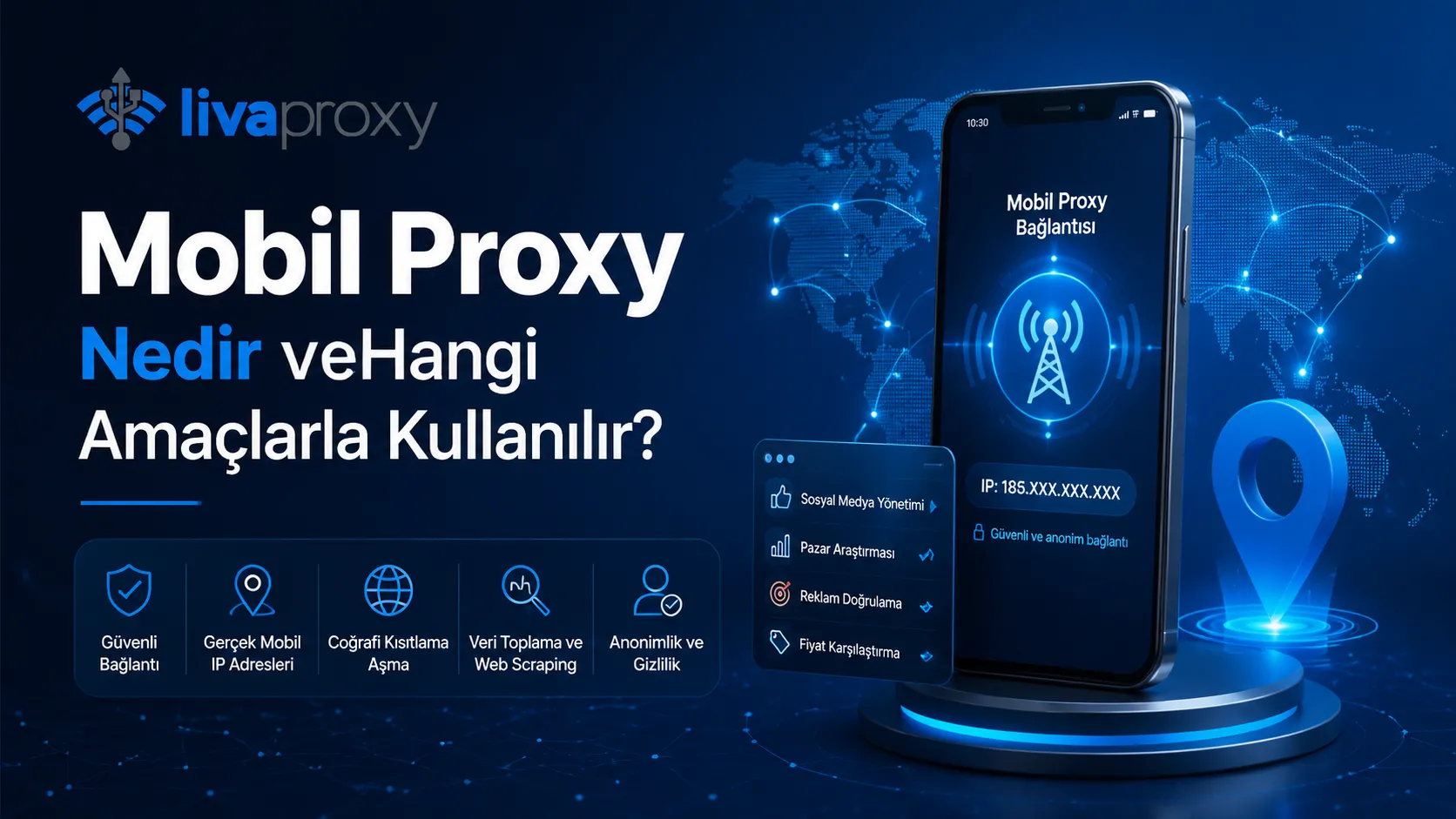 Mobil Proxy Nedir ve Hangi Amaçlarla Kullanılır?