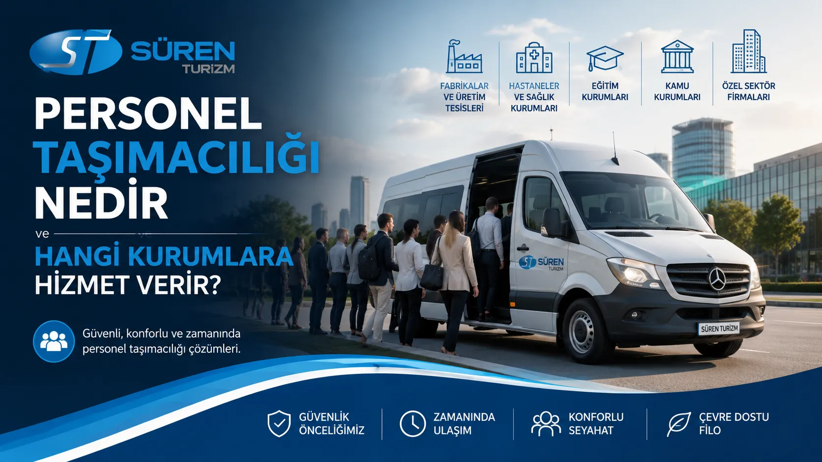 Personel taşımacılığı nedir ve hangi kurumlara hizmet verir?