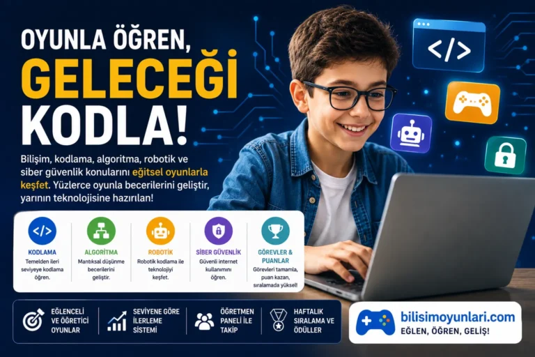 Oyunlaştırılmış Eğitim Platformları Bilişim Derslerine Yeni Bir Soluk Getiriyor