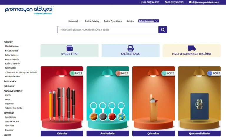 Promosyon Defter Kalem Seti ile Kurumsal Tanıtımınızı Güçlendirin