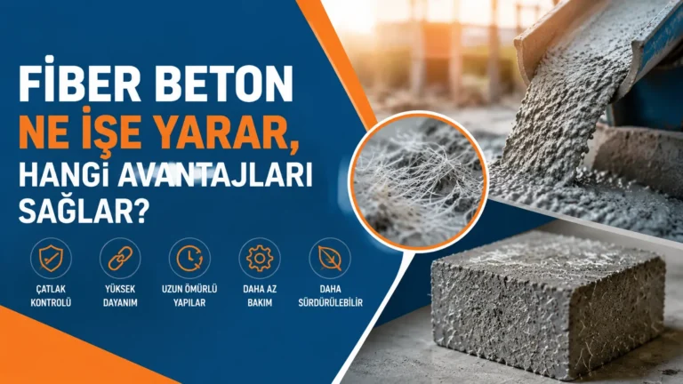 Fiber Beton Ne İşe Yarar, Hangi Avantajları Sağlar?