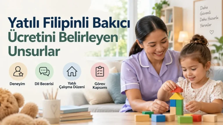 Yatılı Filipinli Bakıcı Ücretini Belirleyen Unsurlar