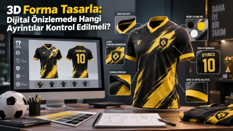 3D Forma Tasarla: Dijital Önizlemede Hangi Ayrıntılar Kontrol Edilmeli?