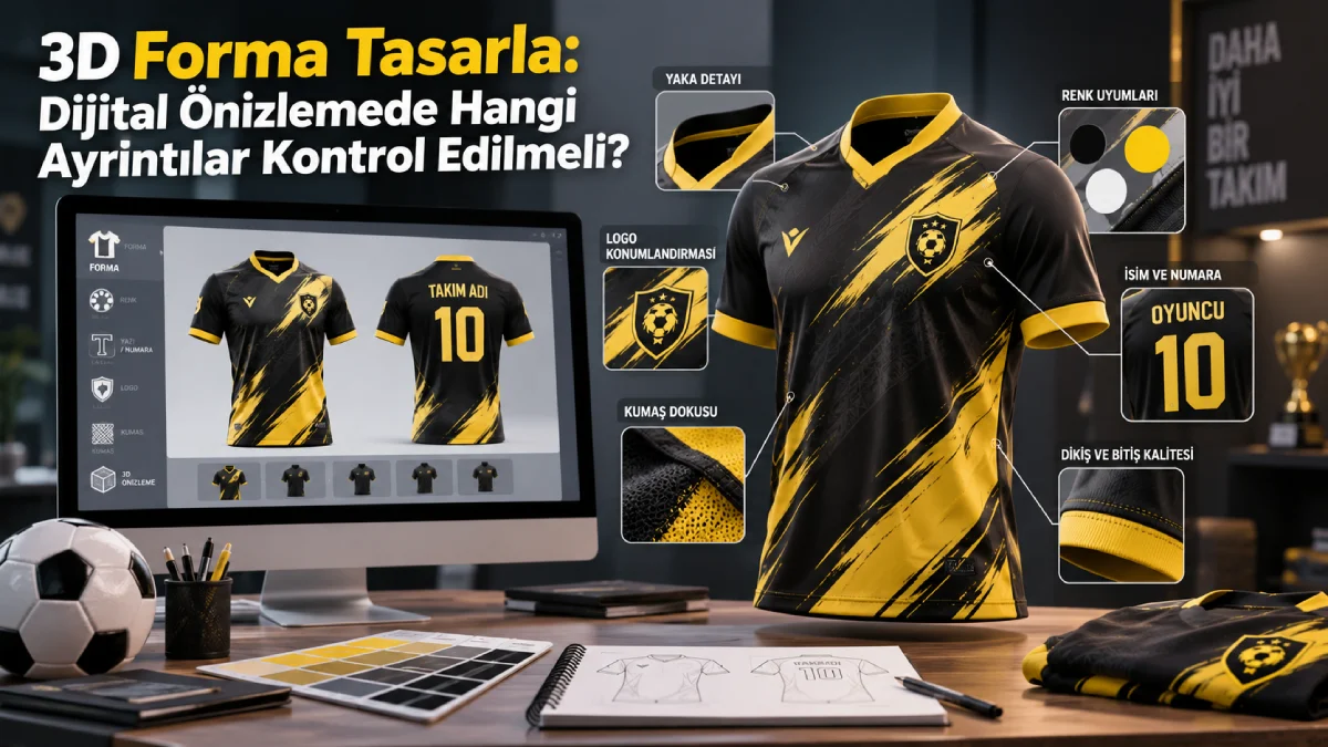 3D Forma Tasarla: Dijital Önizlemede Hangi Ayrıntılar Kontrol Edilmeli?