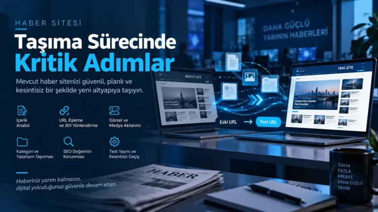 Haber Sitesi Taşıma Sürecinde Kritik Adımlar
