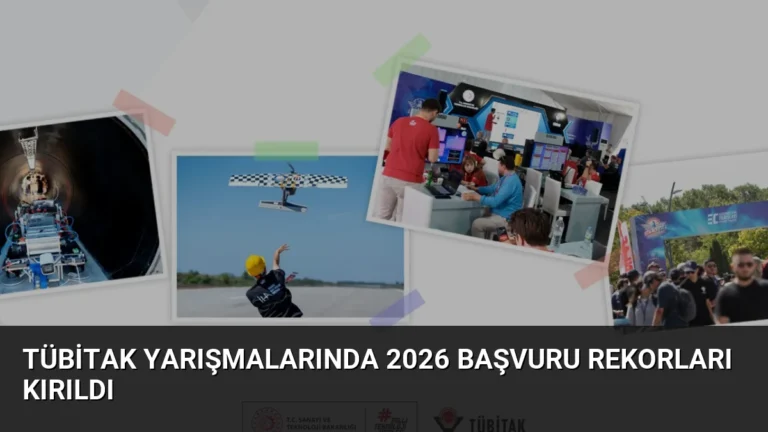 TÜBİTAK Yarışmalarında 2026 Başvuru Rekorları Kırıldı
