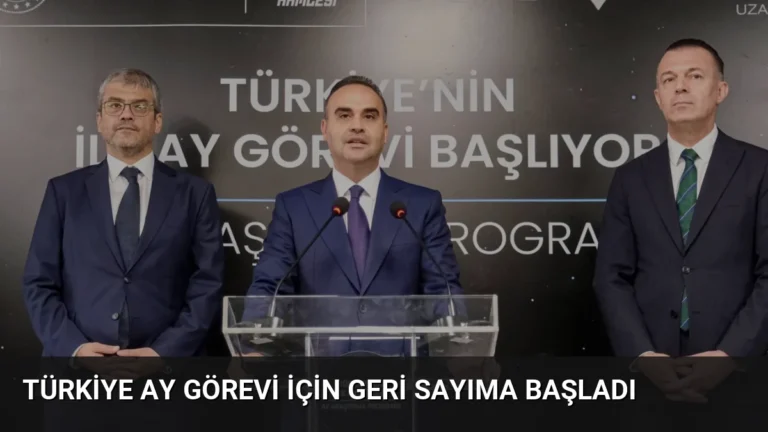 Türkiye Ay Görevi İçin Geri Sayıma Başladı