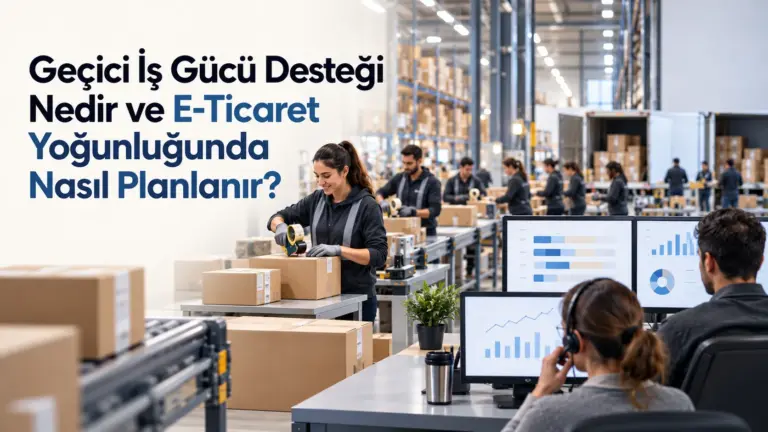 Geçici İş Gücü Desteği Nedir ve E-Ticaret Yoğunluğunda Nasıl Planlanır?