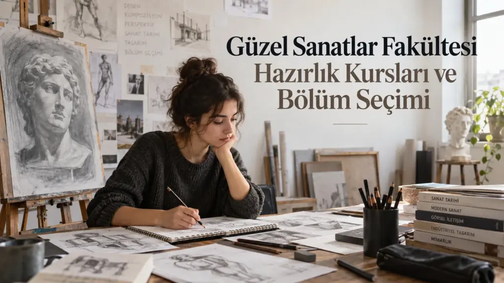 Güzel Sanatlar Fakültesi Hazırlık Kursları ve Bölüm Seçimi
