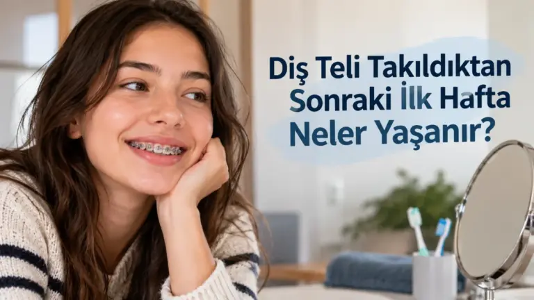 Diş Teli Takıldıktan Sonraki İlk Hafta Neler Yaşanır?