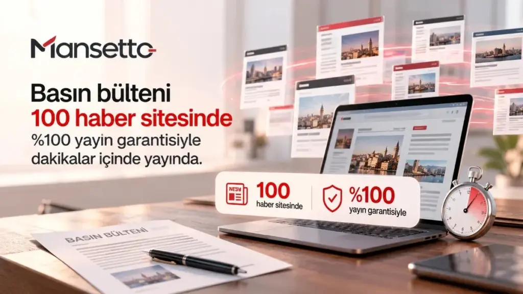 İçerik dağıtımını otomatikleştiren Mansetto basın bültenlerini 100 sitede anında yayına alıyor